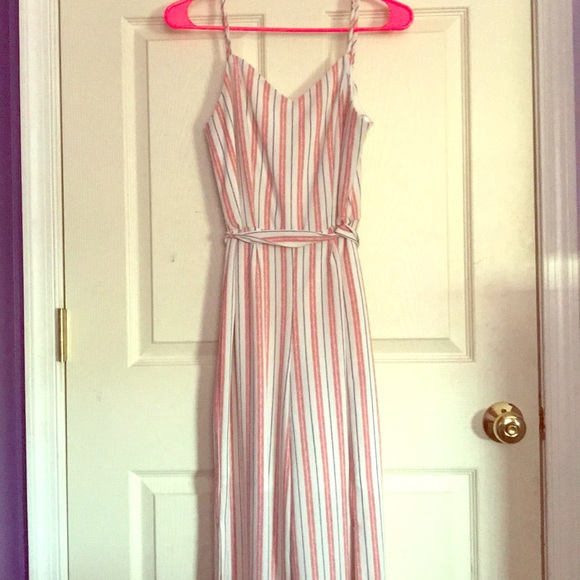 Monteau Pants - Stripped Jumpsuit